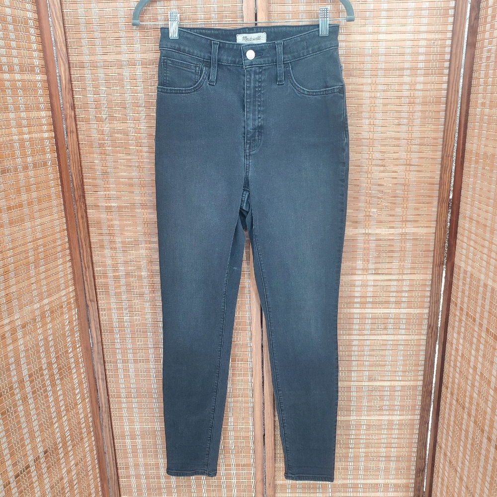 β§ Madewell Curvy Roadtripper High Waist Jeans Size 26 Black